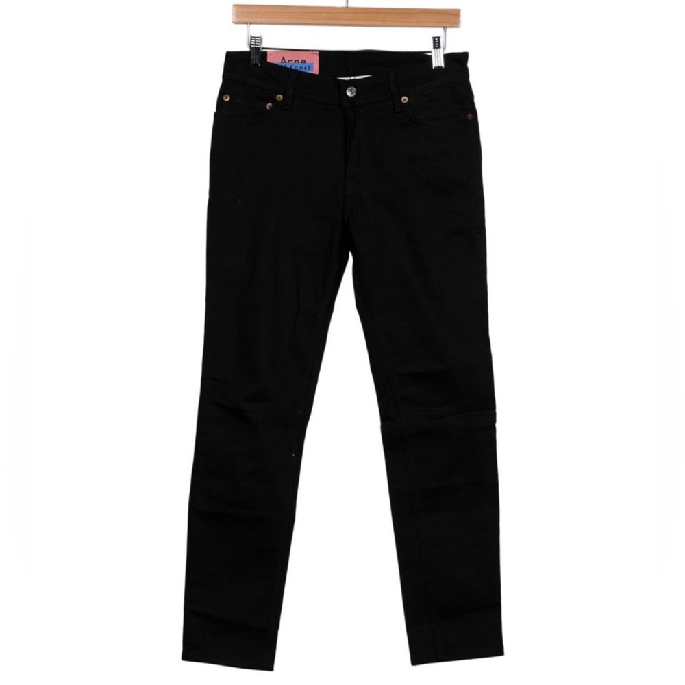 ACNE STUDIOS Biå Konst, black denim pants, size 29
